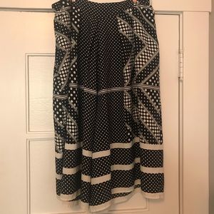 Mixed Print Culottes